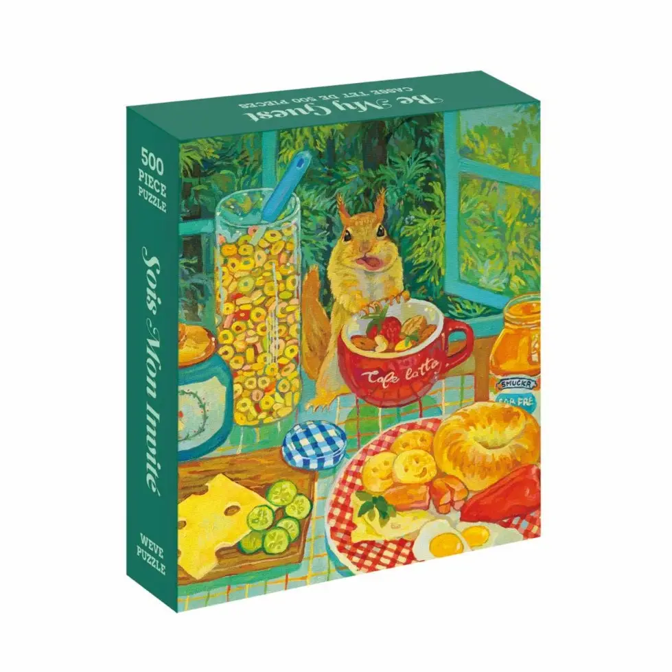 puzzle be my guest weve 500 pieces boite
