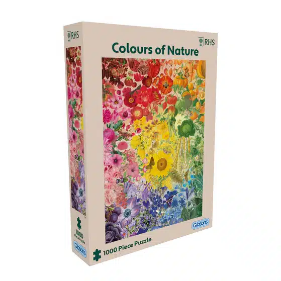 puzzle colours of nature gibsons 1000 pieces boite