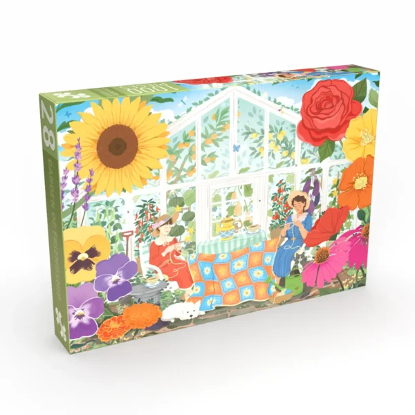 puzzle garden of friendship de penny puzzle de 1000 pièces, illustré par nicolle lalonde