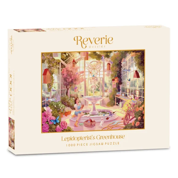 puzzle lepidopterist's greenhouse reverie 1000 pieces boite