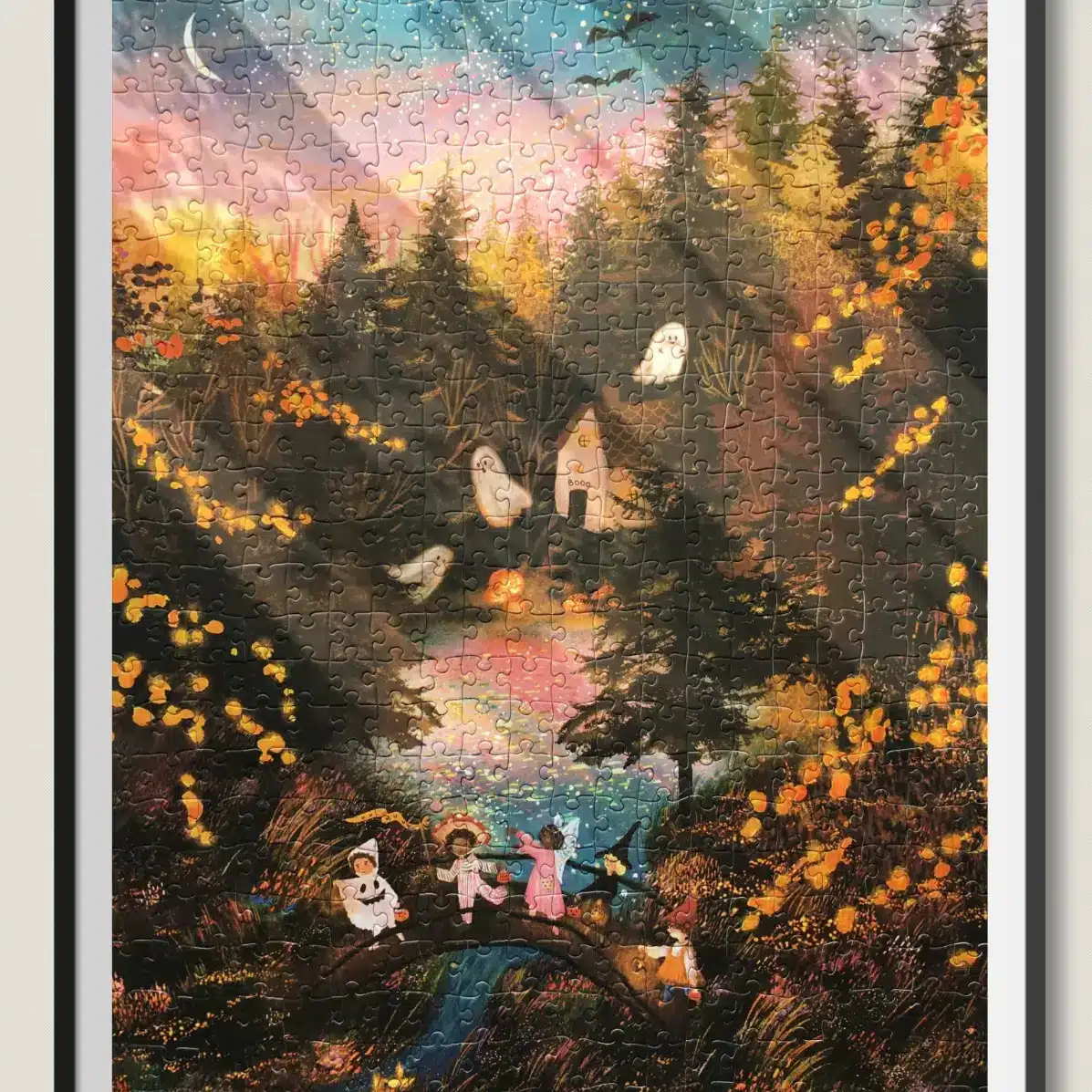 puzzle mystic magic night weve 500 pieces encadré