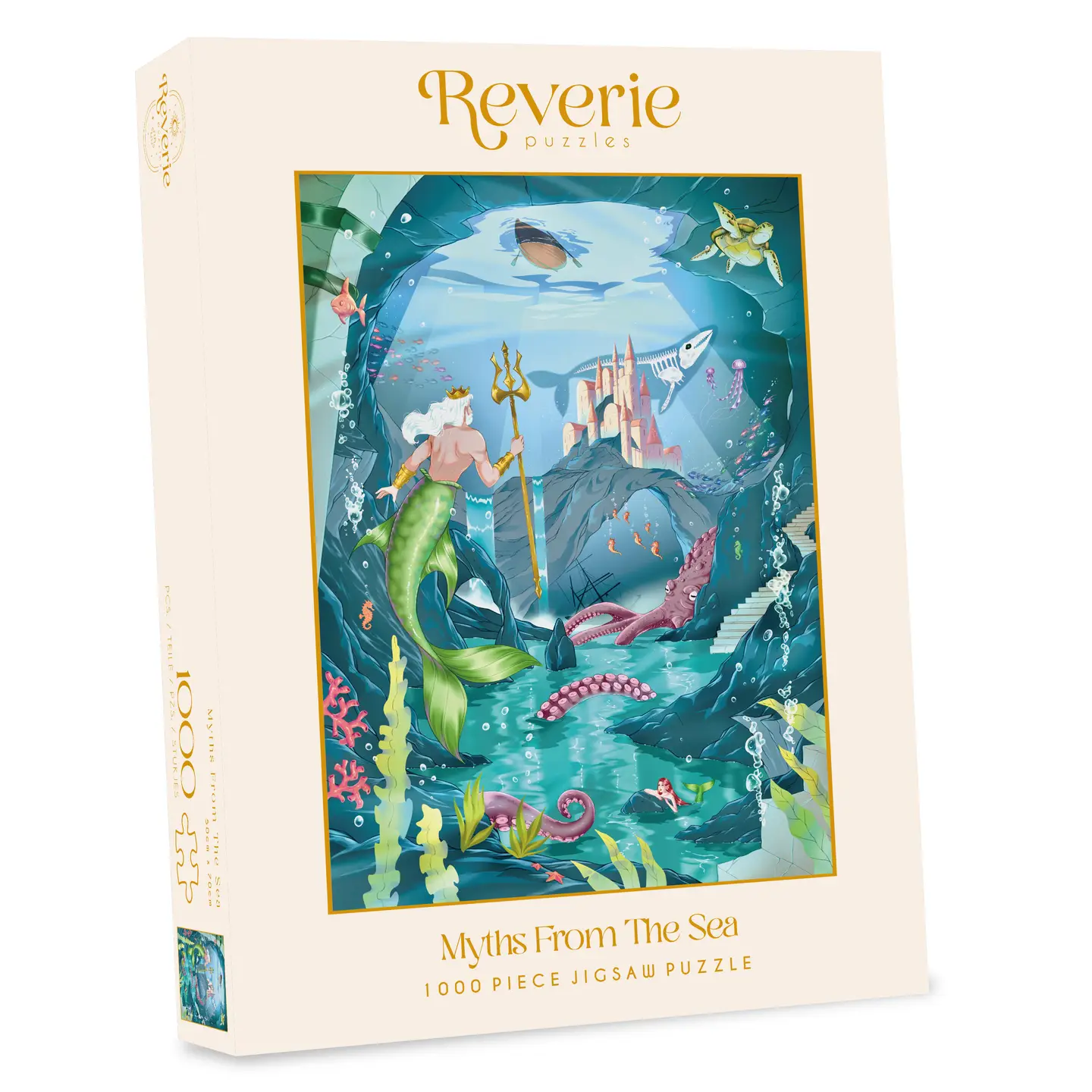 puzzle myths from the sea reverie 1000 pieces boite