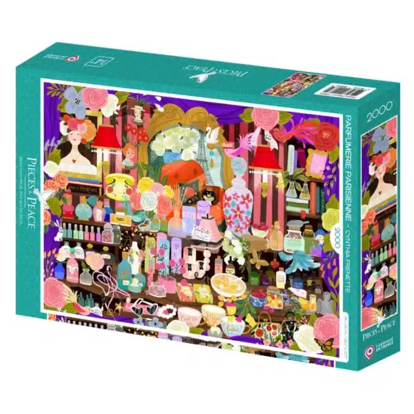 puzzle parfumerie parisienne pieces and peace 2000 pieces