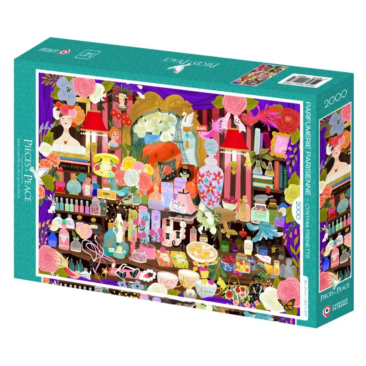 puzzle parfumerie parisienne pieces and peace 2000 pieces