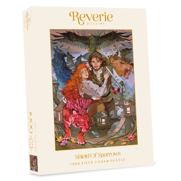 puzzle shield of sparrows reverie 1000 pieces boite