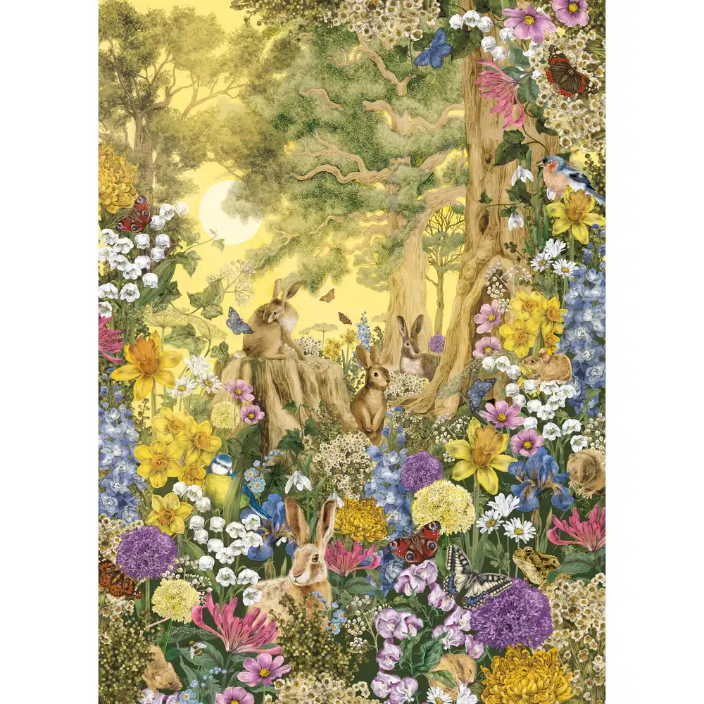puzzle spring dawn gibsons 1000 pieces illu