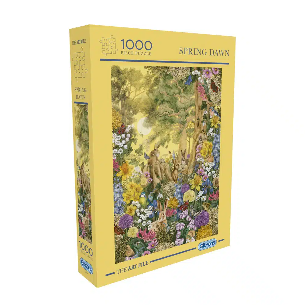 puzzle spring dawn gibsons 1000 pieces
