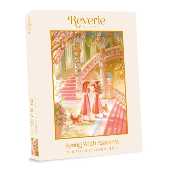 puzzle spring witch academy reverie 500 pieces boite