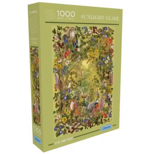 puzzle sunlight glade gibsons 1000 pieces