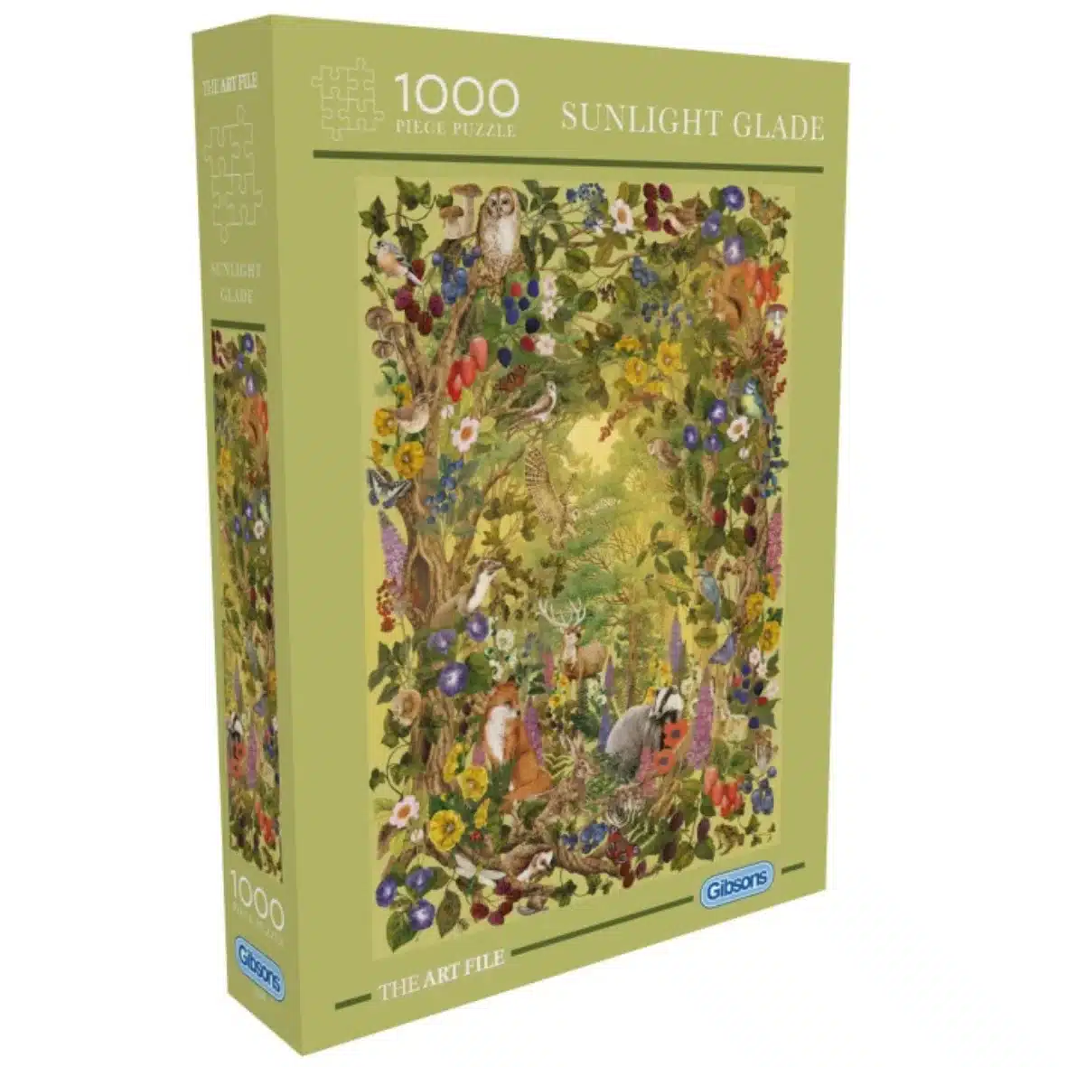 puzzle sunlight glade gibsons 1000 pieces
