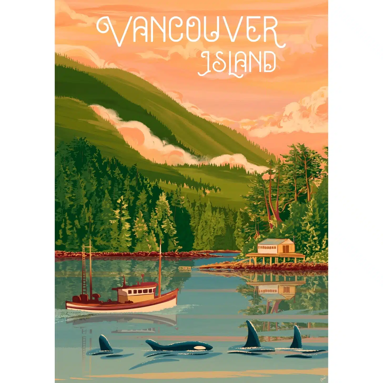 puzzle vancouver island villager 1000 pieces