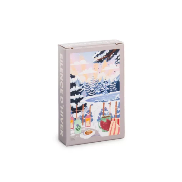mini puzzle silence d'hiver de la box trevell de 99 pièces