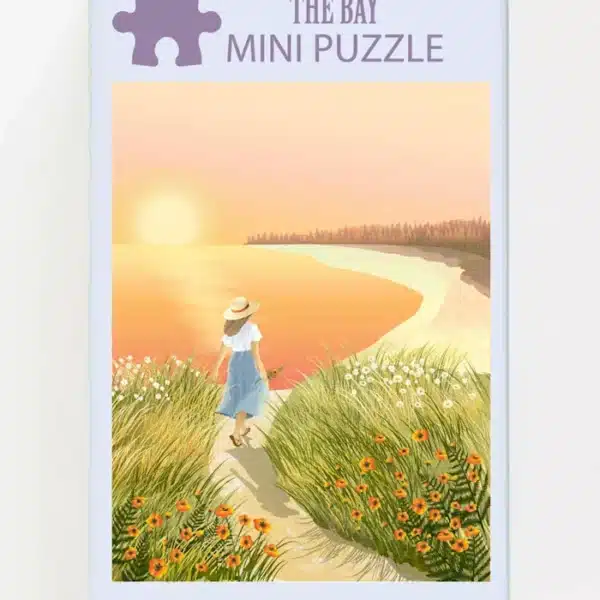 mini puzzle the bay vissevasse de 42 pieces