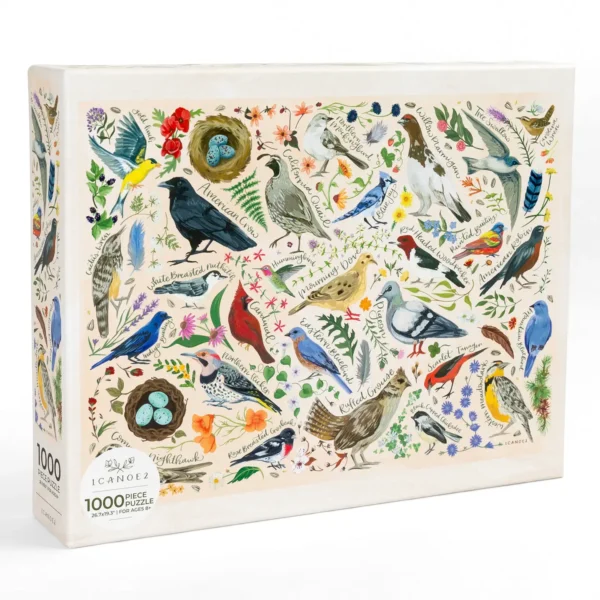 puzzle 1canoe2 Feathered Friends 1000 pieces