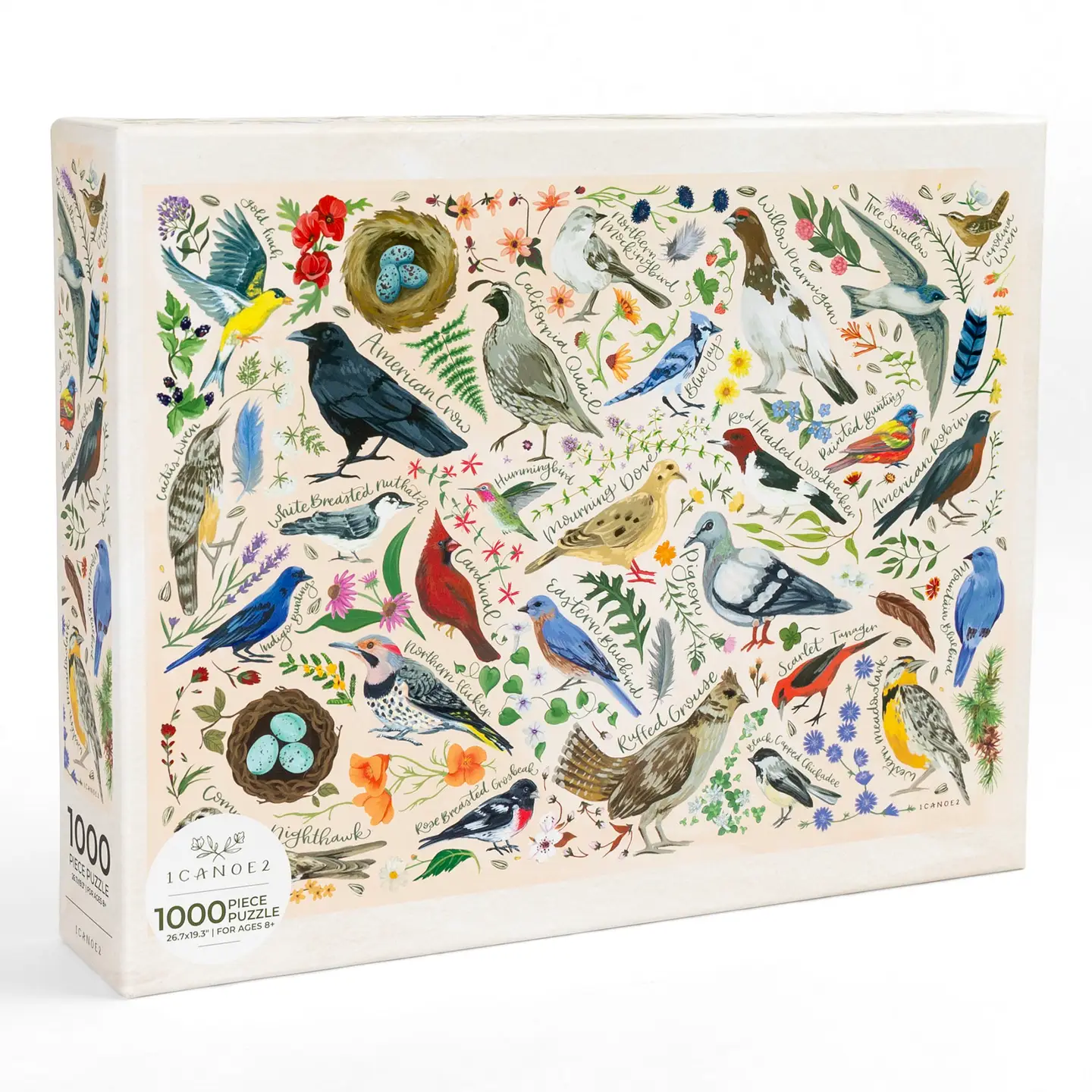 puzzle 1canoe2 Feathered Friends 1000 pieces
