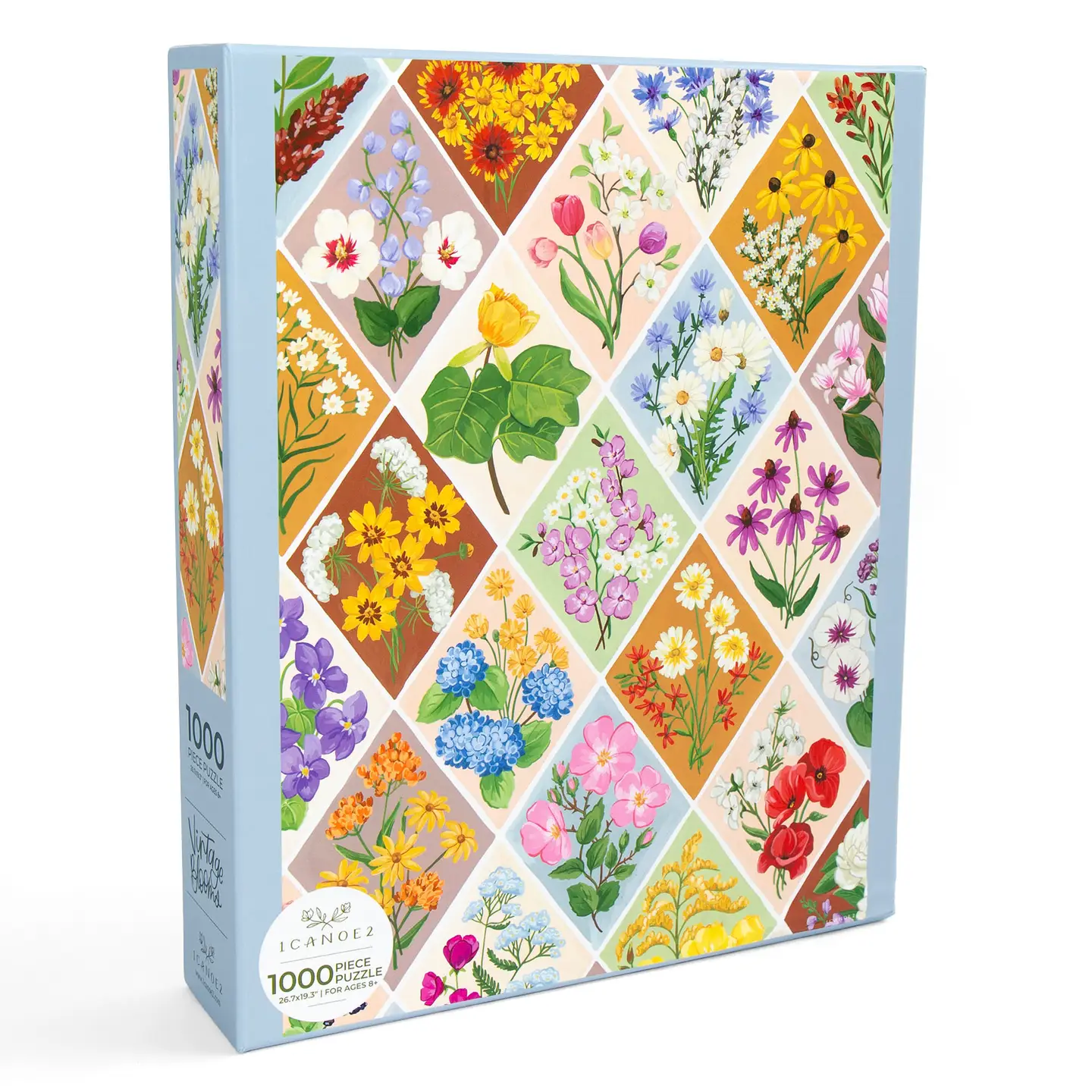 puzzle 1canoe2 vintage blooms 1000 pieces