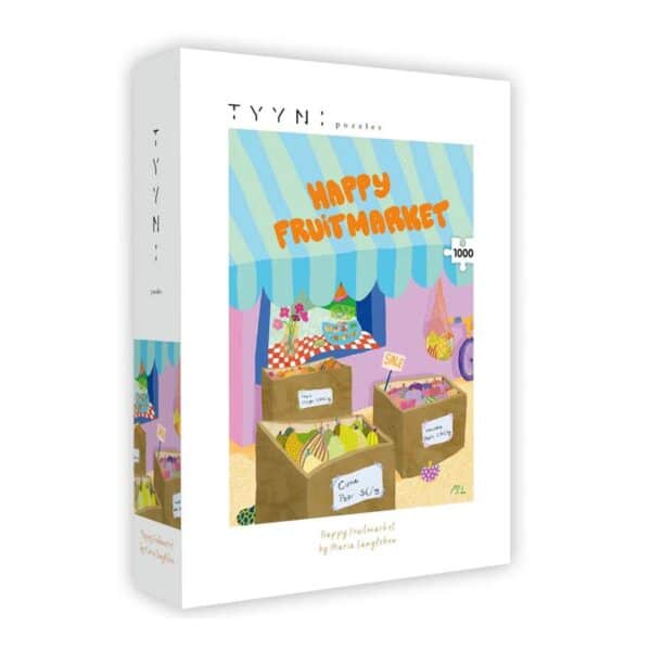 Puzzle Happy Fruitmarket de Tyyni de 1000 pièces