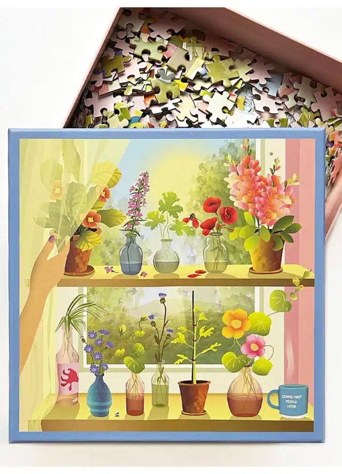 puzzle plants & me de vissevasse de 500 pièces