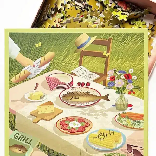 puzzle summer table & me de vissevasse de 500 pièces