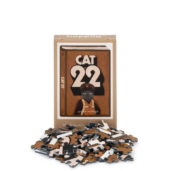 mini puzzle cat 22 de happily de 99 pièces