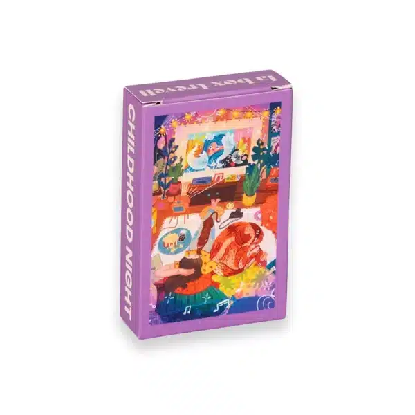 mini puzzle childhood night de la box trevell de 99 pieces