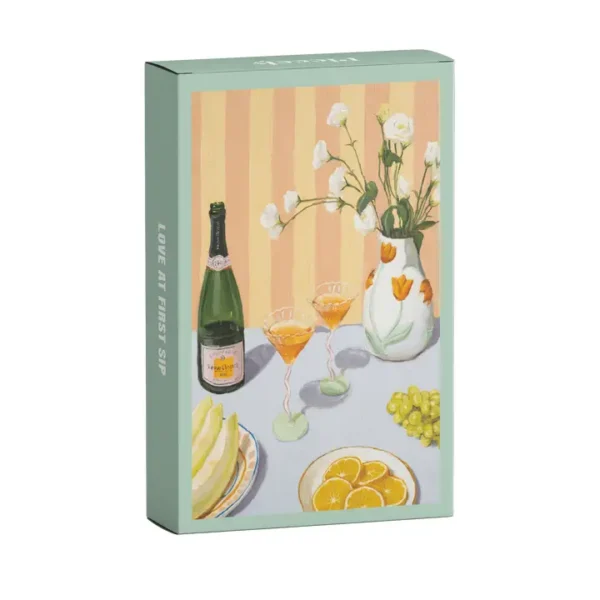 mini puzzle love at first sip de piecely en 99 pièces