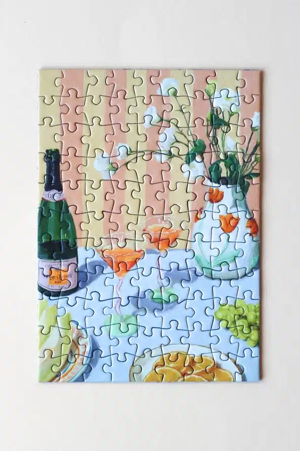 mini puzzle love at first sip de piecely en 99 pièces monté