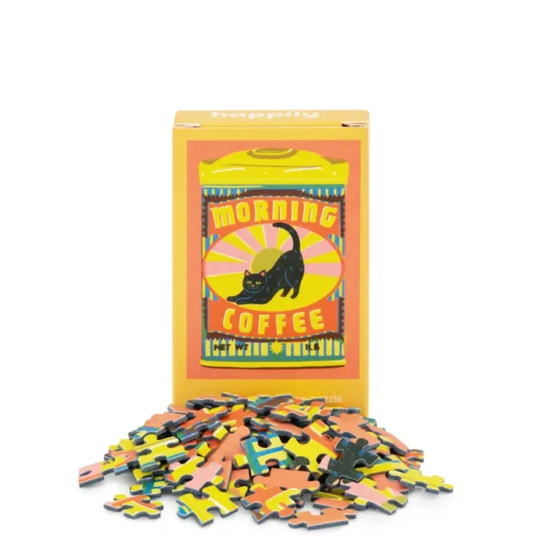 mini puzzle morning coffee de happily de 99 pieces