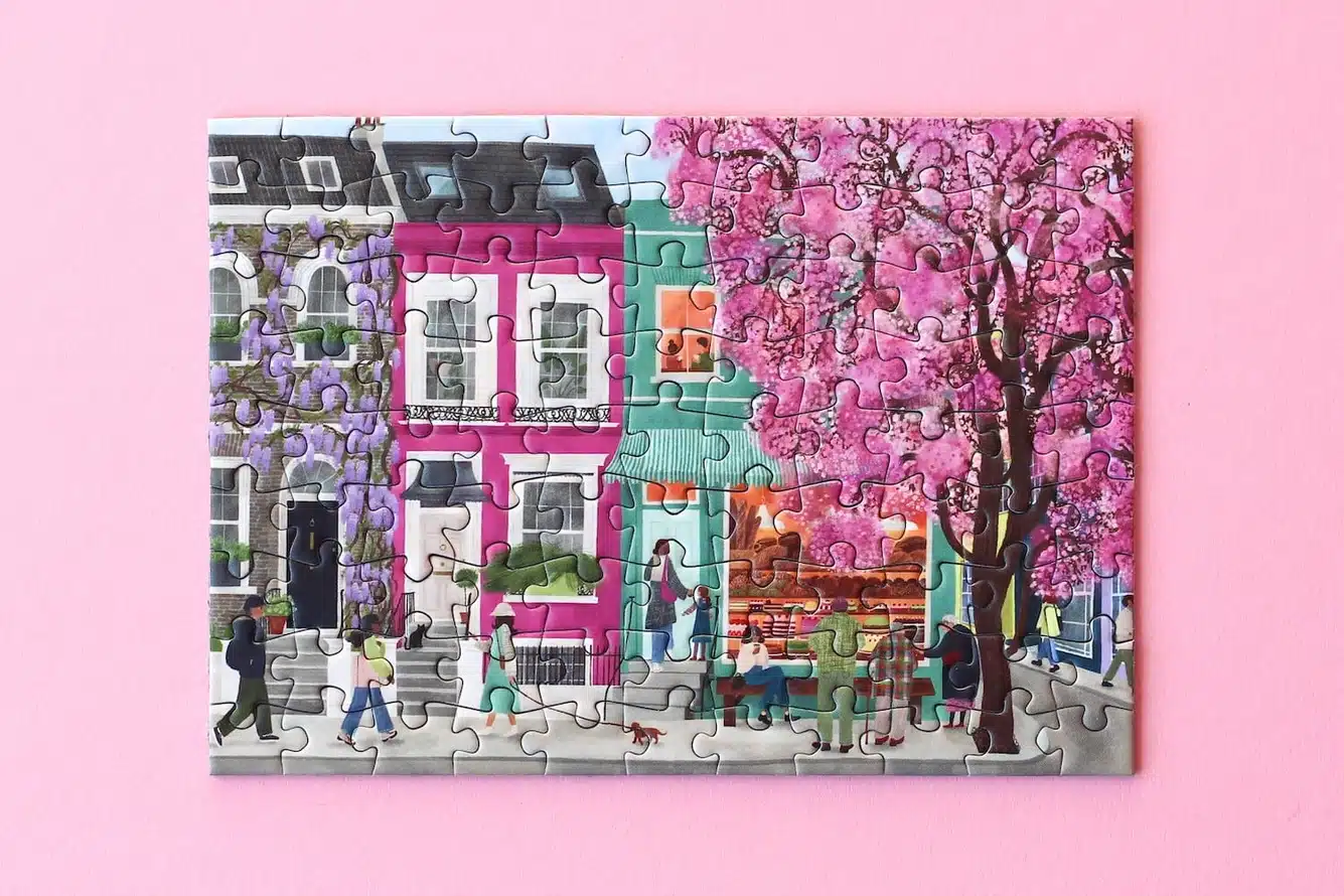 Mini puzzle Notting Hill de piecely de 99 pièces