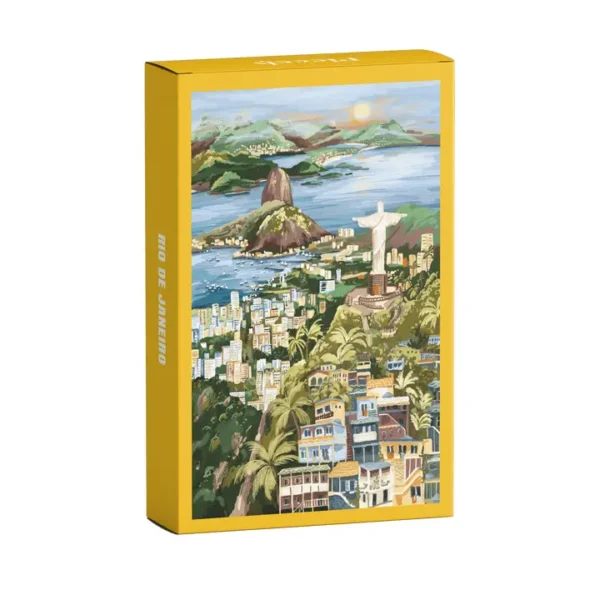 mini puzzle rio de janeiro de piecely de 99 pièces