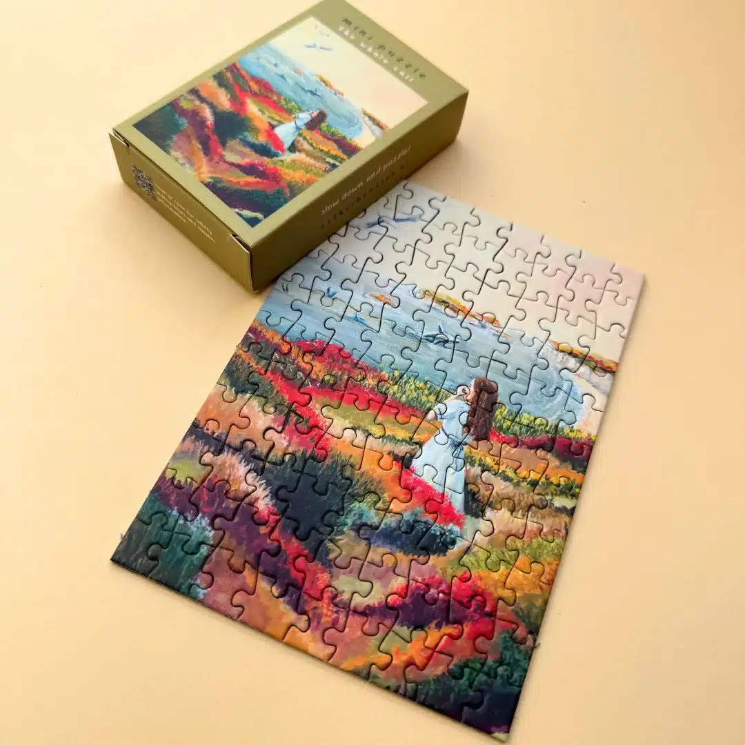 photo du mini puzzle whale call de esther bennink de 99 pièces