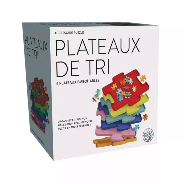 plateaux de tri de professor puzzle