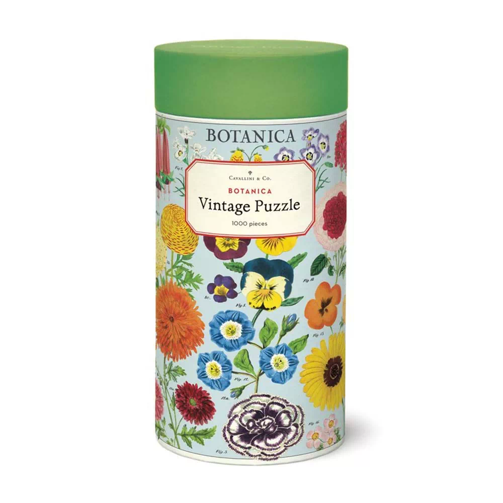 puzzle botanica de cavallini de 1000 pièces