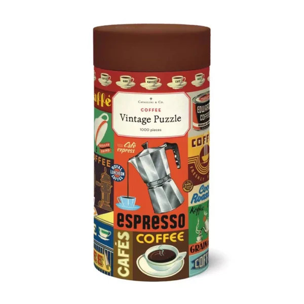 puzzle coffee de cavallini de 1000 pièces