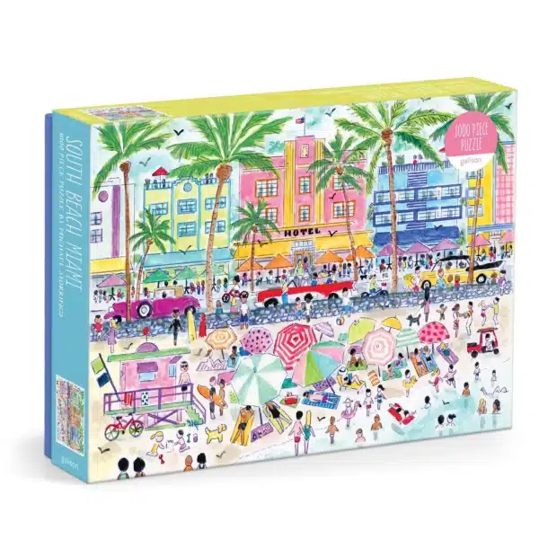 puzzle galison South Beach Miami 1000 Pieces
