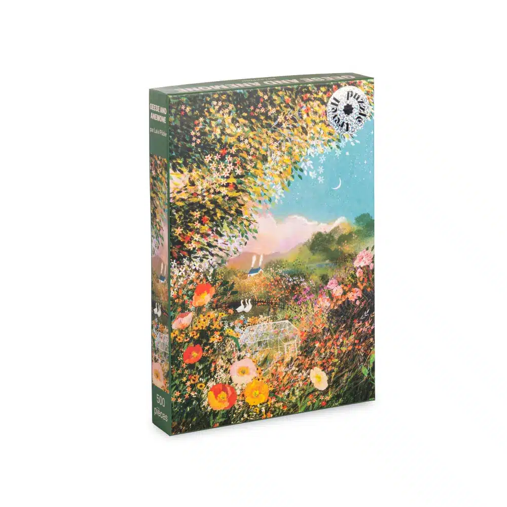 puzzle geese and anemone de la box trevell de 500 pièces