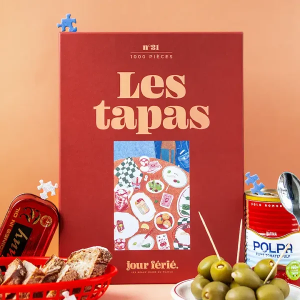 puzzle les tapas de jour férié de 1000 pièces