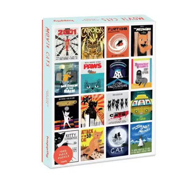 puzzle movie cats de happily de 1000 pièces