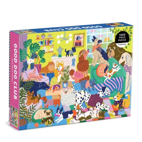 puzzle mudpuppy Good Dog Club 1000 pieces