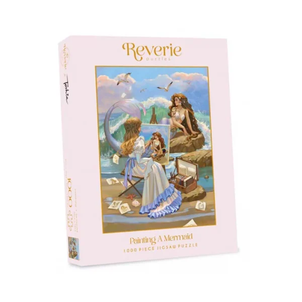 Puzzle Painting a Mermaid de reverie de 1000 pièces