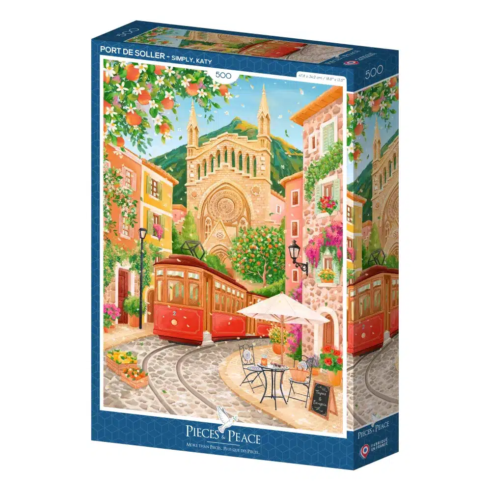 Puzzle Port de Soller de PIeces & Peace de 500 pièces