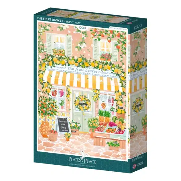Puzzle The Fruit Basket de Pieces & Peace de 1000 pièces
