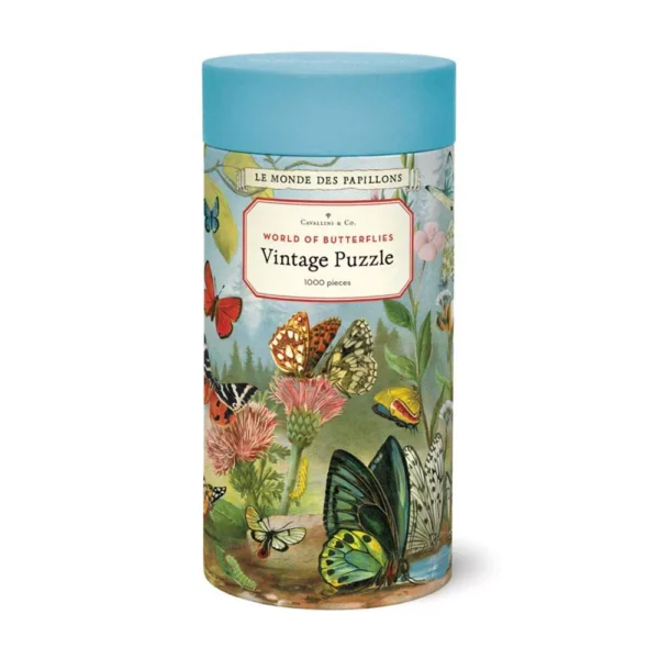 puzzle world of butterflies de cavallini 1000 pièces