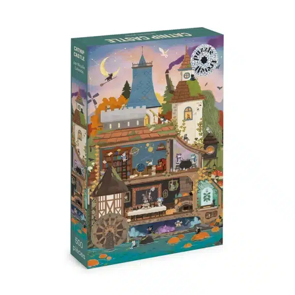 Puzzle Catnip Castle trevell 500 pièces