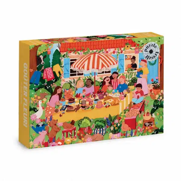 Puzzle Gouter Fleuri Trevell 1000 pièces