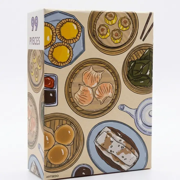 mini puzzle dim sum de arcadia de 99 pieces