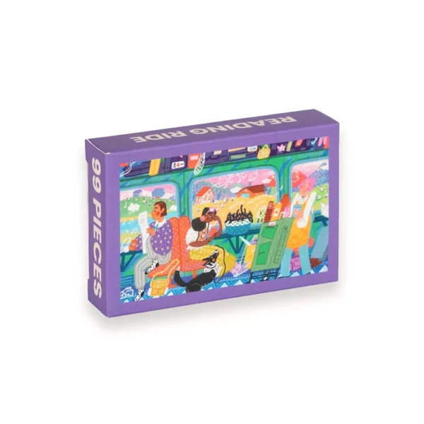 puzzle la box trevell reading ride 99 pieces