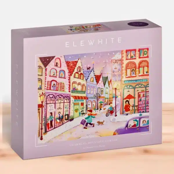 puzzle charming boutique corner de elewhite de 1000 pièces