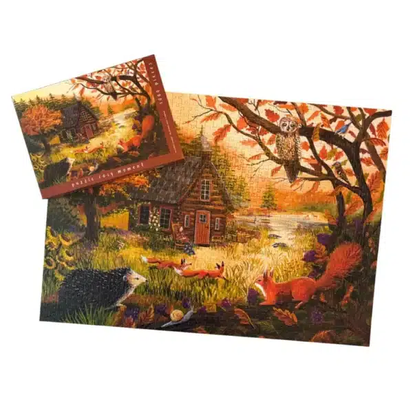 puzzle cosy moments de esther bennink de 1000 pièces