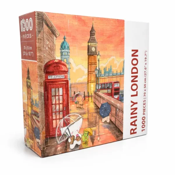 puzzle rainy london de arcadia de 1000 pièces